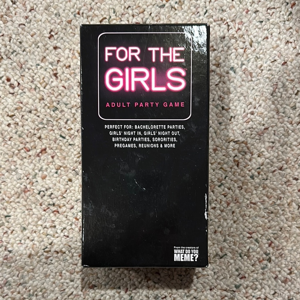 For The Girls Adult Party Game